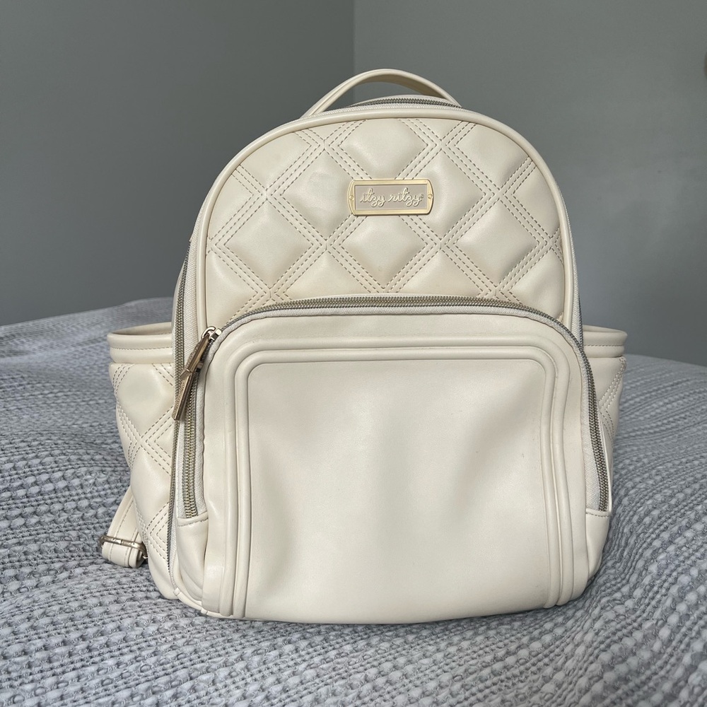 Itzy Ritzy Mini Plus Diaper Bag - Milk & Honey